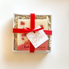 Load image into Gallery viewer, Candy Cane Lane Goat Milk Soap
