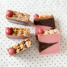 Load image into Gallery viewer, Raspberry Chocolate Ganache Artisanal Soap
