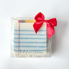 Load image into Gallery viewer, Notebook Paper with Pencil Artisanal Soap (Gift Boxed)
