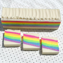 Load image into Gallery viewer, Neon Rainbow Goat Milk Soap
