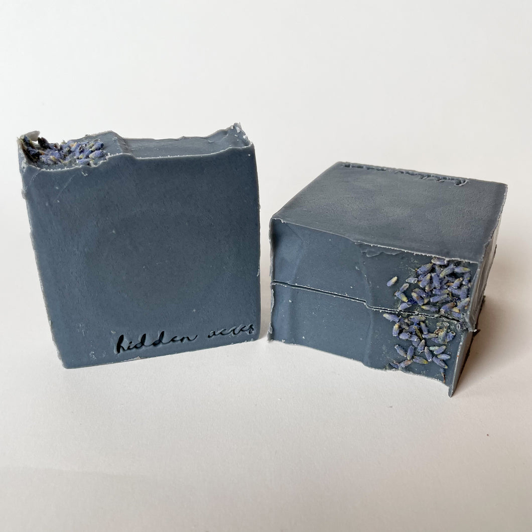 Activated Charcoal & Lavender Goat Milk Soap